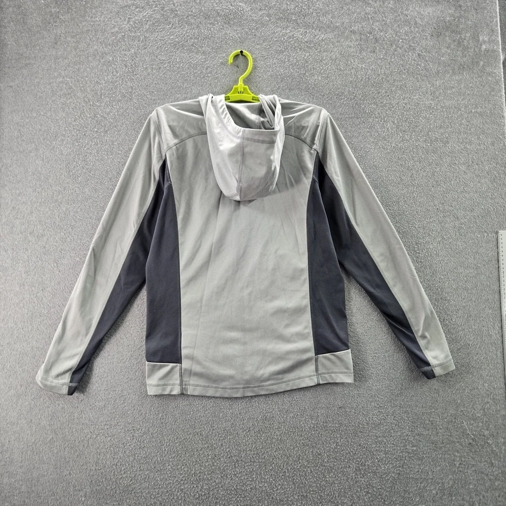 The North Face Men Jacket S Gray Colorblock Cinder Activewear ‎ Zipper Logo